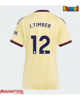 Arsenal Jurrien Timber #12 Tricou Fotbal Replică 2026-27 Femei Treilea Arsenal Jurrien Timber #12 Tricou Fotbal Replică 2026-27 Femei Treilea
